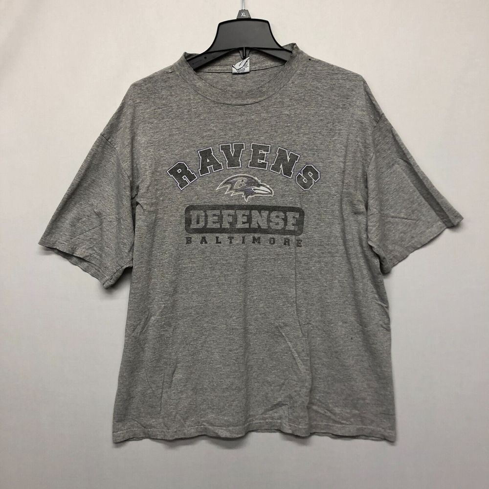 Vintage T-Shirt 2000 Baltimore Ravens Defense Size XL Limited Edition B242 -23